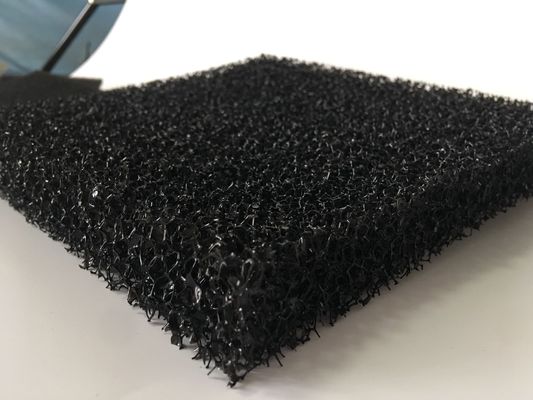 υλικό φίλτρων αφρού 2mm 30PPI, ενεργοποιημένο RoHS φύλλο αφρού άνθρακα