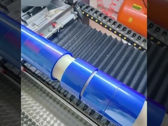 Ανθεκτική σε υψηλές θερμοκρασίες ταινία μπλε PET πολυεστέρας με πάχος 0,05 mm