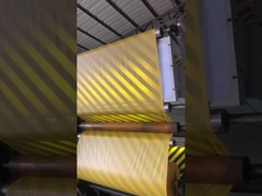 Ταινία προειδοποίησης Κίτρινομαύρο χρώμα Ταινία αναγνώρισης εδάφους PVC