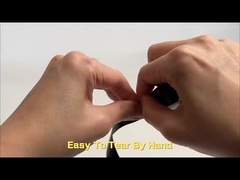 Μαύρη ηλεκτρική μονωτική ταινία από PVC με αντοχή σε υψηλή τάση 600V