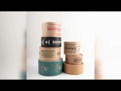 Τυπωμένο κατά παραγγελία LOGO ενισχυμένη ταινία χαρτιού kraft που ενεργοποιείται με νερό