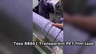 Tesa 88661 88662 88663 Διαφανής ταινία τοποθέτησης ταινίας φωτός PET