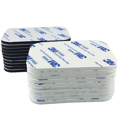 Αγορά 1-10MM παχιά μαύρη λευκή EVA αφρό Pad ισχυρή 3M αφρό διπλής όψης ταινία online manufacture