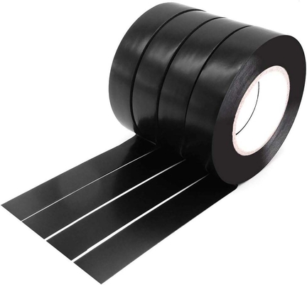 Αγορά Μαύρη ηλεκτρική μονωτική ταινία από PVC με αντοχή σε υψηλή τάση 600V online manufacture