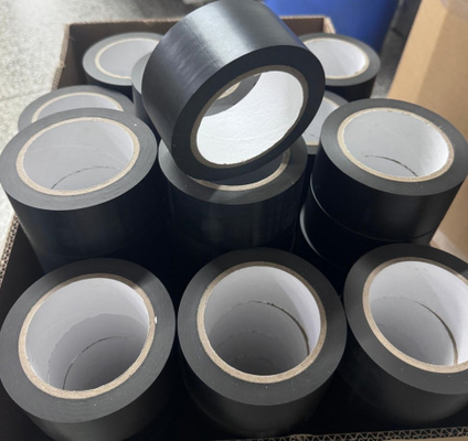 Αγορά Μαύρη ταινία αγωγών PVC για στεγανοποίηση και επισκευή διαρροών περιτύλιξης σωλήνων online manufacture