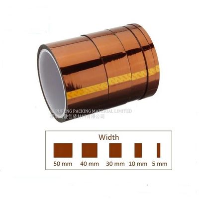 Αγορά Ηλέκτρινη 0.03mm Kapton Polyimide ταινία ηλεκτρονικών συστατικών, τάση μόνωσης ταινιών Kapton σε απευθείας σύνδεση κατασκευή