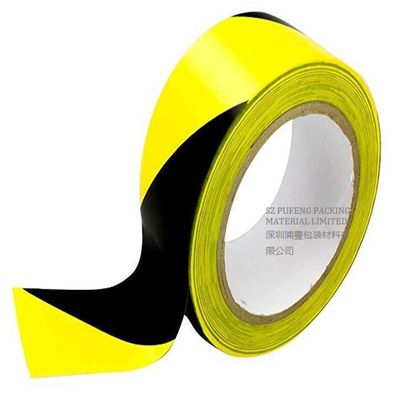 Αγορά μαύρο και κίτρινο πάτωμα PVC 0.1mm0.5mm που χαρακτηρίζει την ταινία σε απευθείας σύνδεση κατασκευή