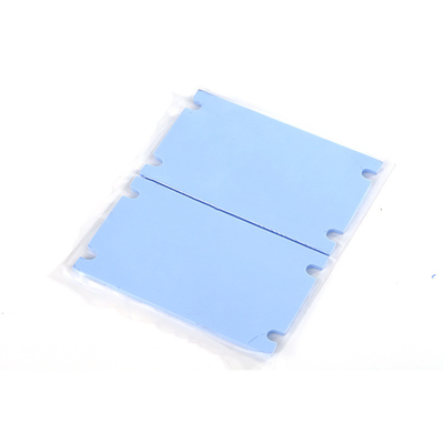 0.3~10mm 2.5W/m·K Γαλάζιο χρώμα LED φωτεινής μόνωσης Σιλικόνιο φύλλο
