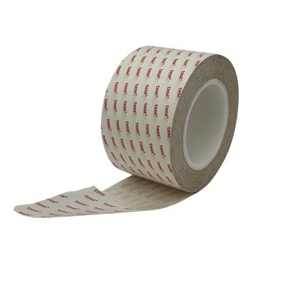 TESA 68537 Διαφανής διπλής όψης ταινία πρόσδεσης PET 0,1 mm Αντι-αντίγραφο με αντοχή σε υψηλές θερμοκρασίες