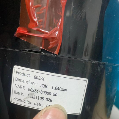 TESA 60234 Μία μεμονωμένη πλευρά Ματ μαύρο βασικό υλικό PET
