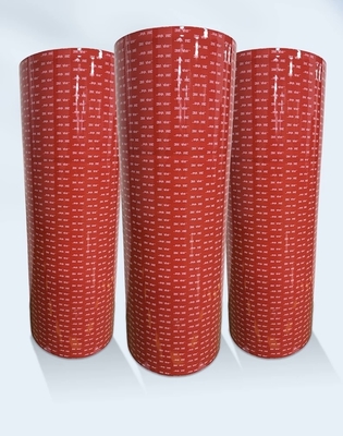 Γκρι 3m Vhb διπλής όψης ταινία 600mm X 33m 1 ρολό/κουτί με θραύση οποιοδήποτε πλάτος