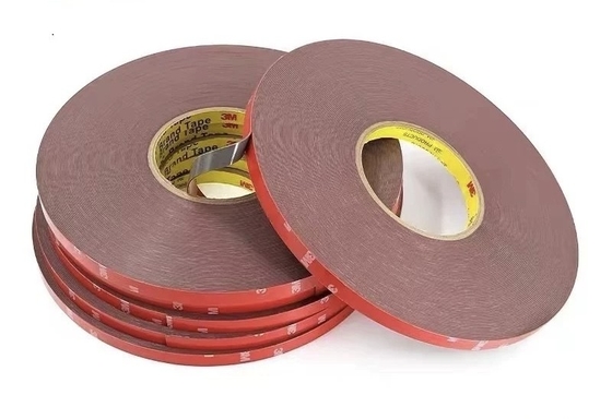 3M 4229P Ανθεκτική στη θερμότητα κολλητική ταινία 0,76MM Διπλής όψης ταινία για αυτοκίνητα παχυντικό σκούρο γκρι σφουγγάρι