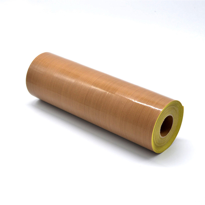 Υφασμάτινο ύφασμα PTFE υψηλή θερμοκρασία 260°C με χαρτί απελευθέρωσης