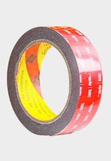 3M 5915 Double Sided Adhesive Tape, High Tack Acrylic Foam Tape for Automotive Trim, Rain Guards and Sun Visors