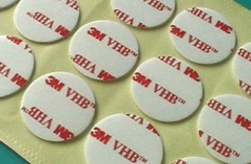 0.64mm πάχους VHB ακρυλικό γκρίζο χρώμα ταινιών αφρού πλαισιωμένο διπλάσιο