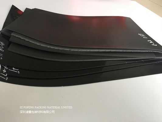 SGS SR-s-15P 0.7mm μαύρος Urethane αφρός πολυουρεθάνιου αφρού με την υποστήριξη της PET