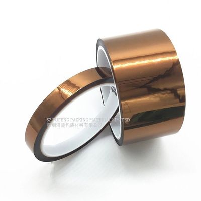 Ηλέκτρινη υψηλής θερμοκρασίας ταινία 50um 33m Kapton Polyimide ανθεκτική στη θερμότητα