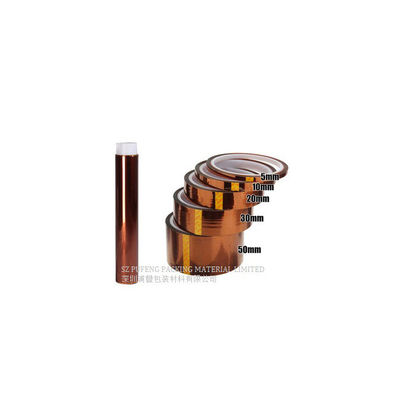 30 χρυσή ταινία Kapton Polyimide μικρό-100 μικρού για το τρισδιάστατο επίστρωμα σκονών εκτυπωτών PCB