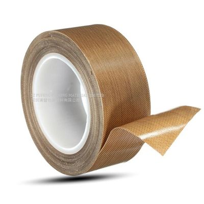 Αντίσταση θερμότητας 0.18mm συγκολλητική ταινία συσκευασίας PTFE, αυτοκόλλητη ταινία φίμπεργκλας RoHS