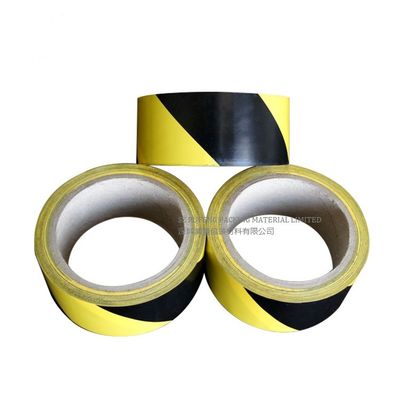 Βαθμός 3mm1200mm εφαρμοσμένης μηχανικής βαρέων καθηκόντων πάτωμα που χαρακτηρίζει την ταινία, κίτρινη ταινία για το πάτωμα που μαρκάρει για τα προειδοποιητικά σημάδια κυκλοφορίας